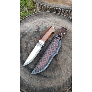 ВОДОЛІЙ ніж ручної роботи майстра студії MV Knify, сталь к110, в ламінат 95х18, 60 HRC. Photo 2